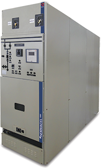 NORMACEL DBB, skříňový VN rozváděč s výsuvným vakuovým vypínačem